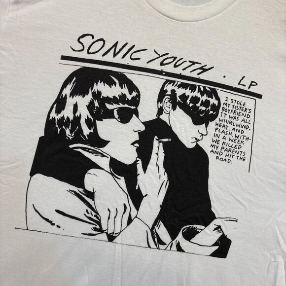 Sonic Youth Goo Album Cover Art Hardcore Punk Band Tee XL - Picture 4 of 4